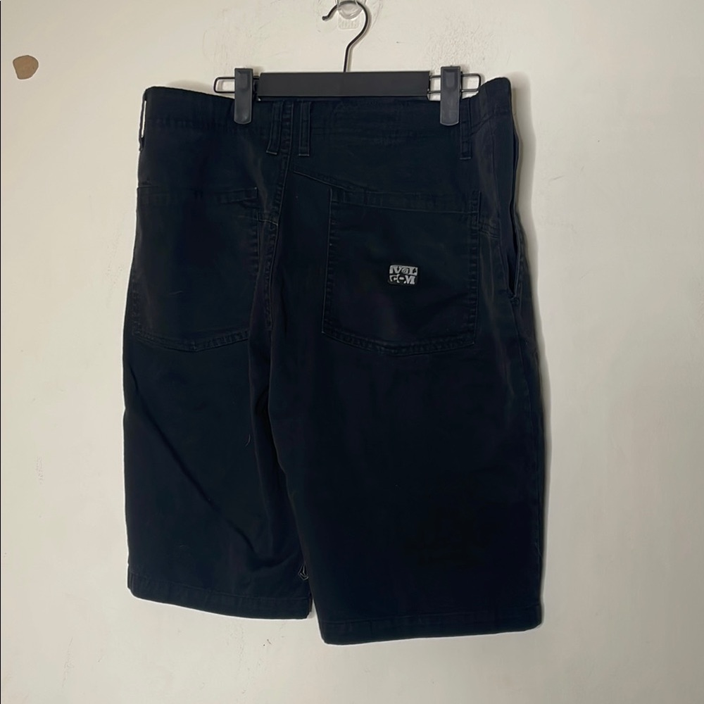 Volcom Black Flat Front Shorts - image 3